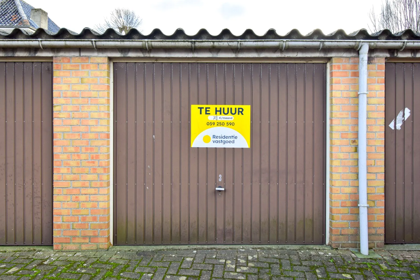 Garagebox te huur op centrale ligging in Gistel