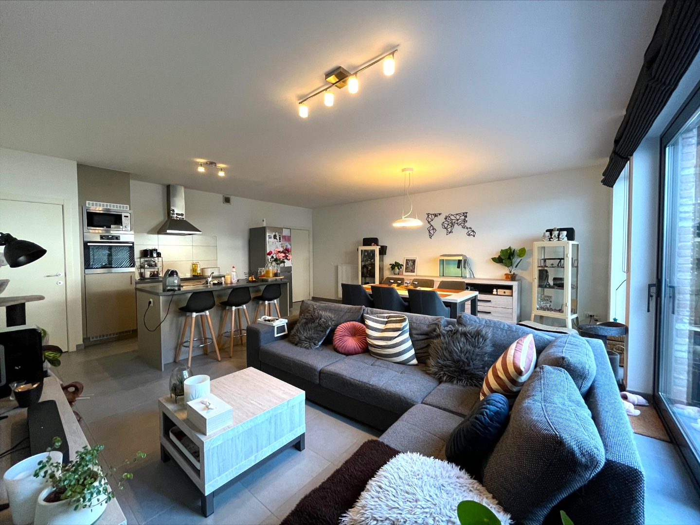 Gelijkvloers appartement met 2 slpk. en ruim terras in centrum Turnhout 