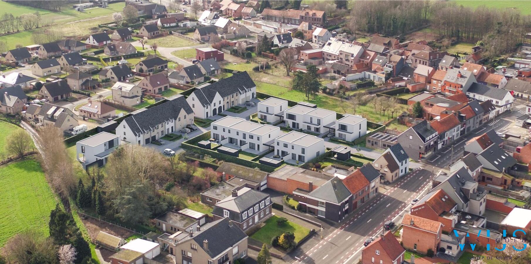 PRACHTIG NIEUWBOUWPROJECT IN OOSTEEKLO ! 