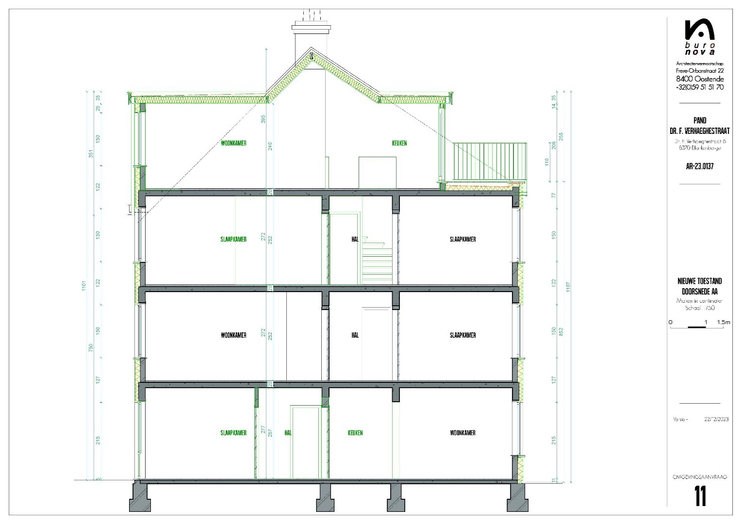 BUITENKANS! Vergund, te renoveren appartementsgebouw met 3 entiteiten 