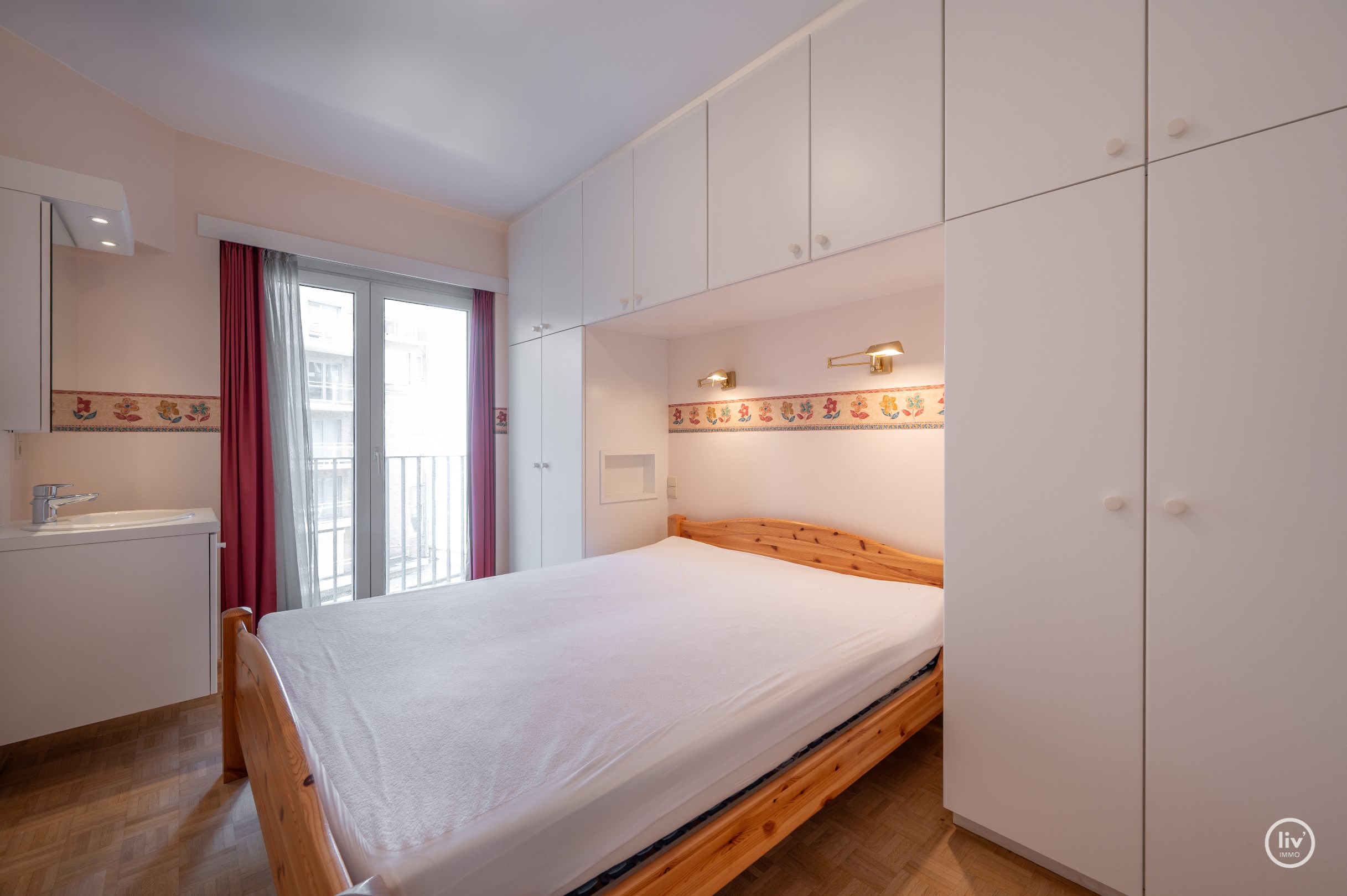 Ruim appartement met zijdelings zeezicht en uitzicht op het Casino 