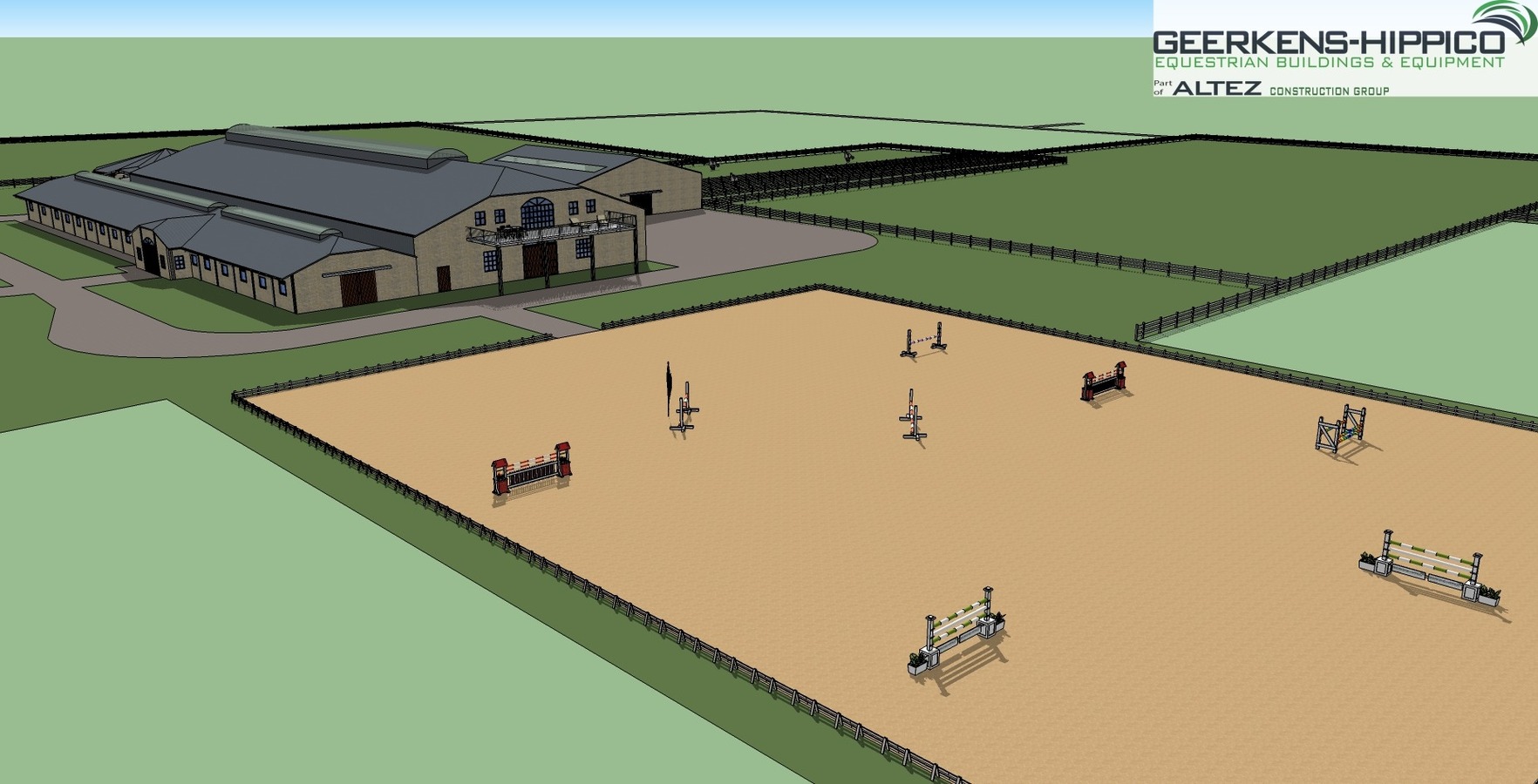 Projectgrond met vergunning voor professionele paardenhouderij en te renoveren woning op ca. 9 ha te Neerpelt 