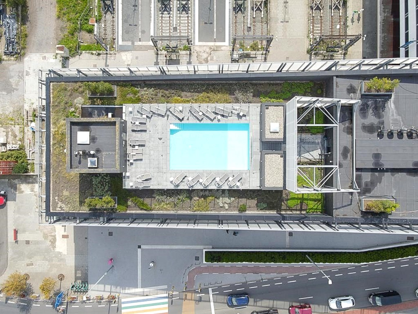 Twee slaapkamer appartement bij station Blankenberge met zwembad 
