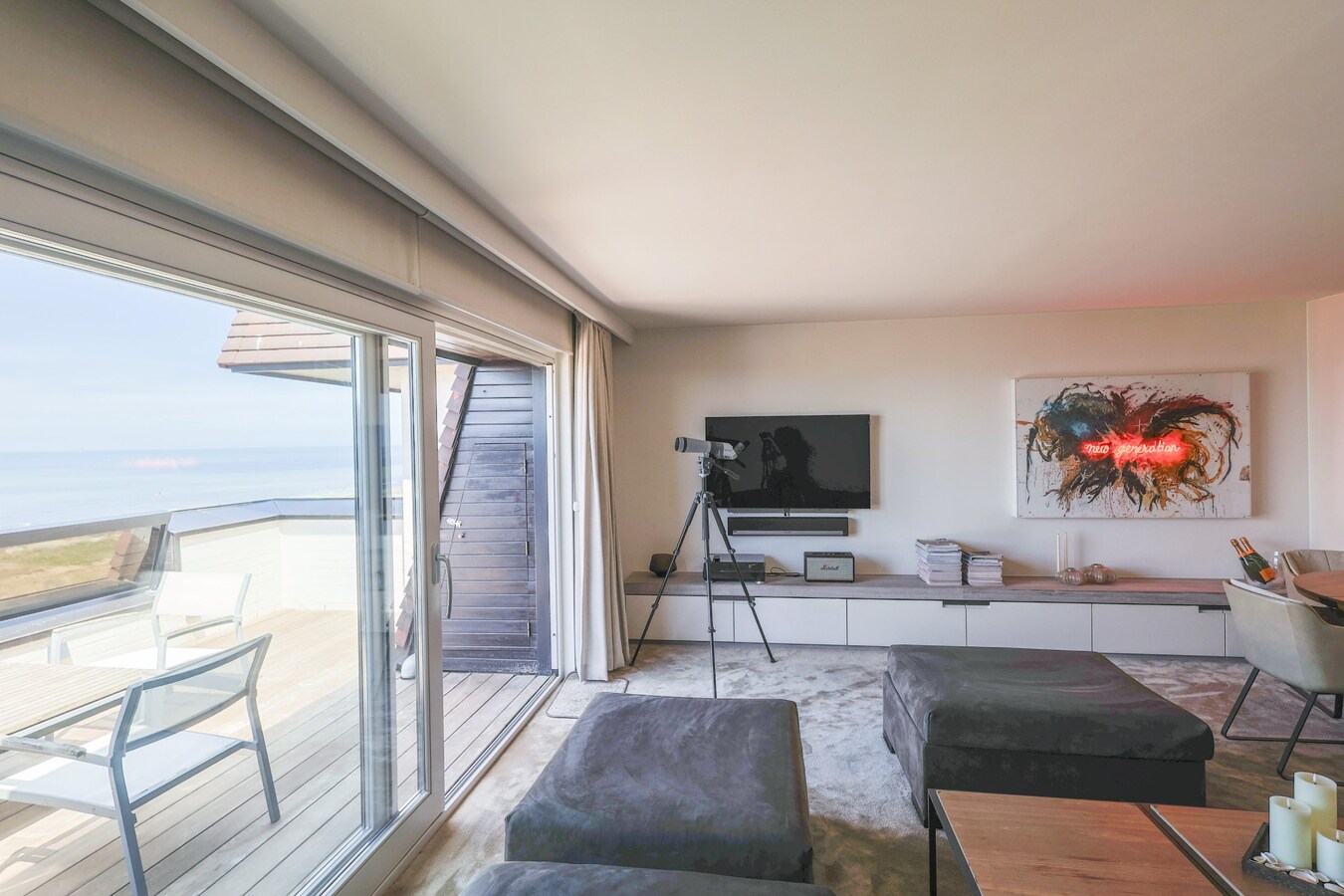 Penthouse exceptionnel avec une vue imprenable sur la mer &#224; vendre &#224; Oostduinkerke - R&#233;sidence Plaza I 