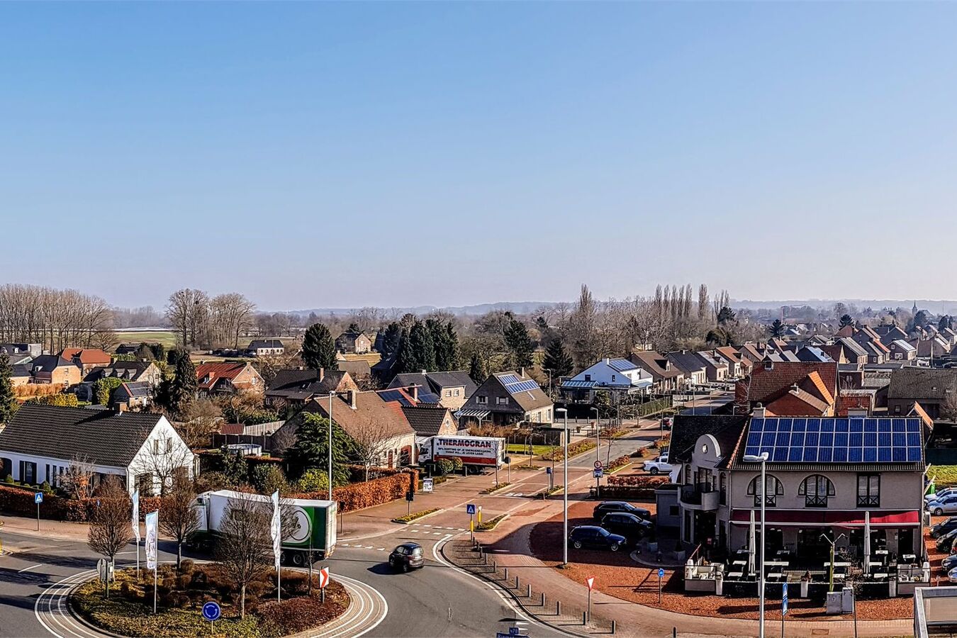 Dakappartement met 3 kamers en panoramisch zicht 