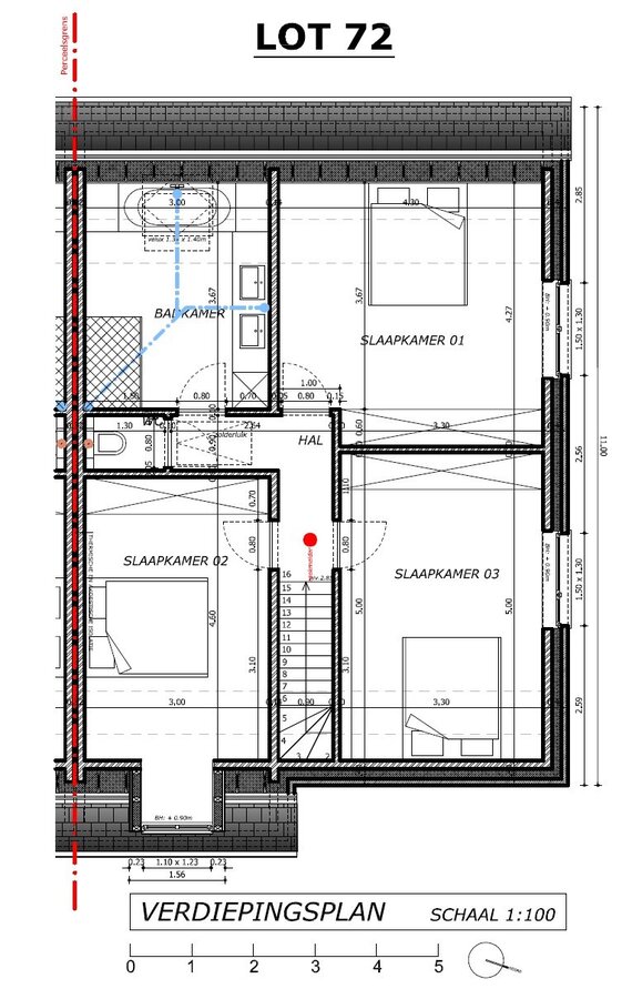 Nieuwbouwwoning met 3 slaapkamers en garage te Middelkerke 