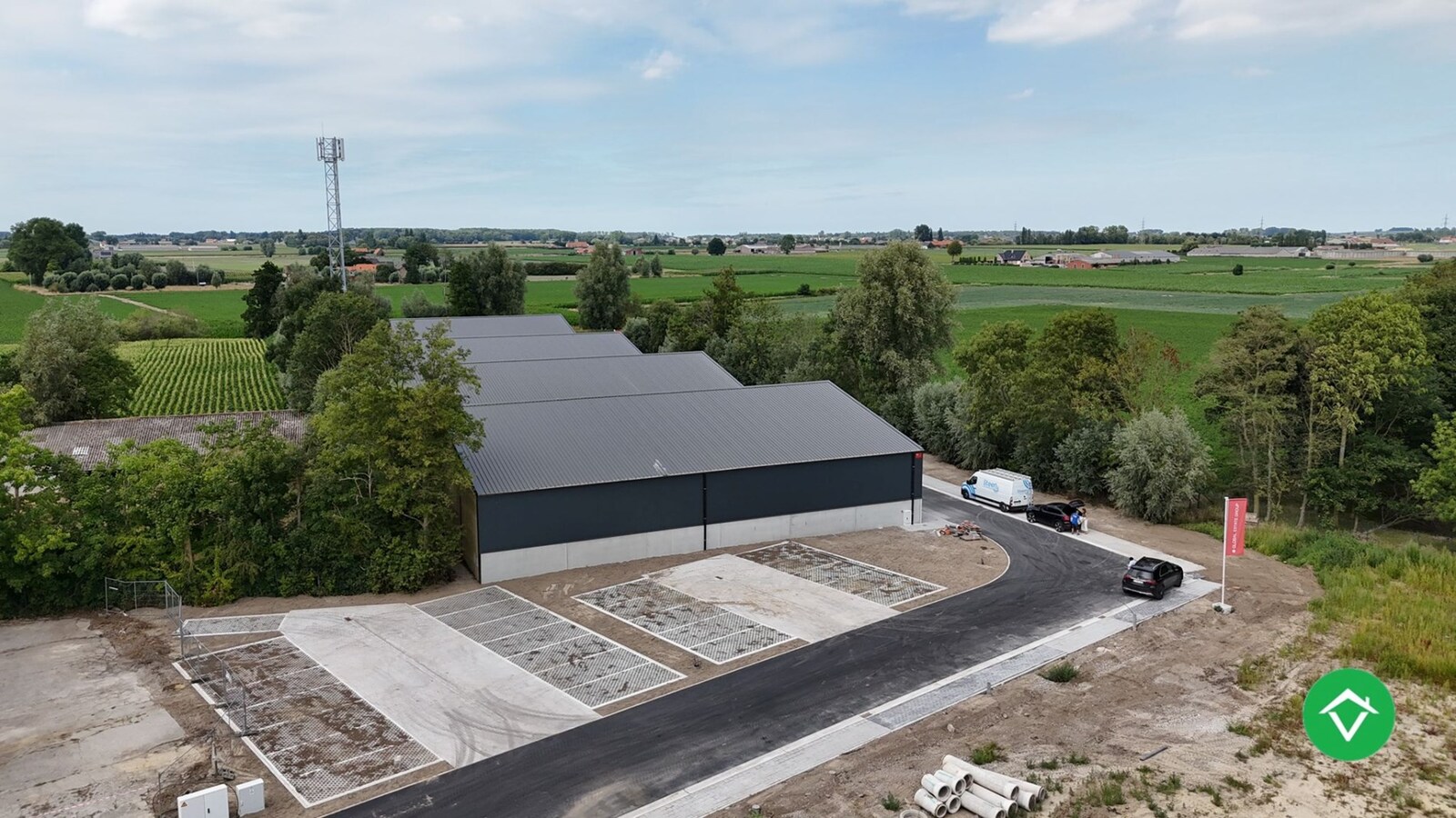 Te koop: Nieuwe KMO-units in Kortemark 
