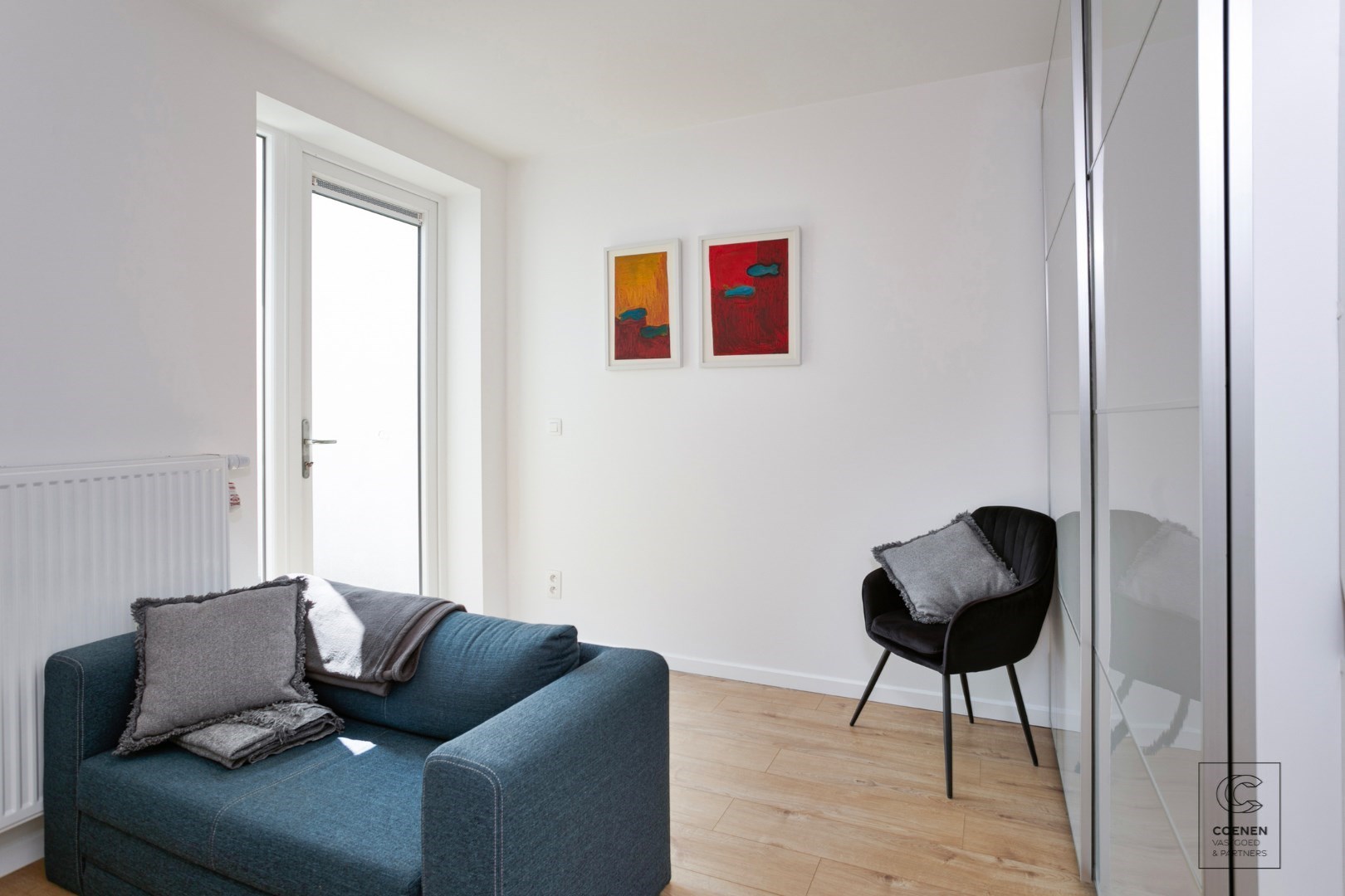 Prachtig gerenoveerd (gemeubeld!) appartement met 2 slpk&#39;s en een bew. opp. van ca. 70 m&#178; 