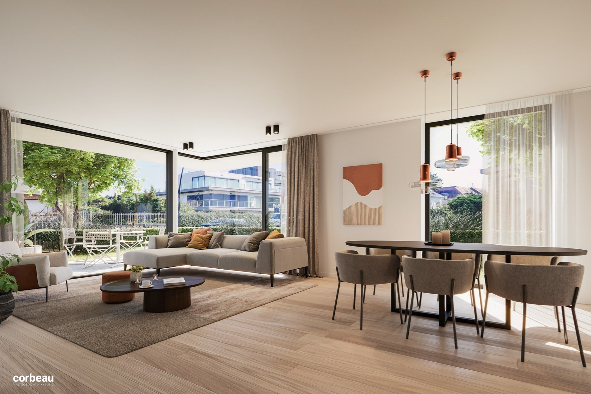 Stijlvol en luxueus wonen in hartje Koksijde ! 