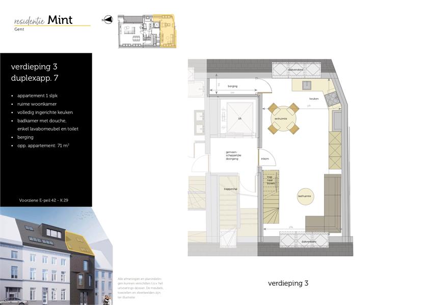 Prachtige nieuwbouw duplex met grote slpk 