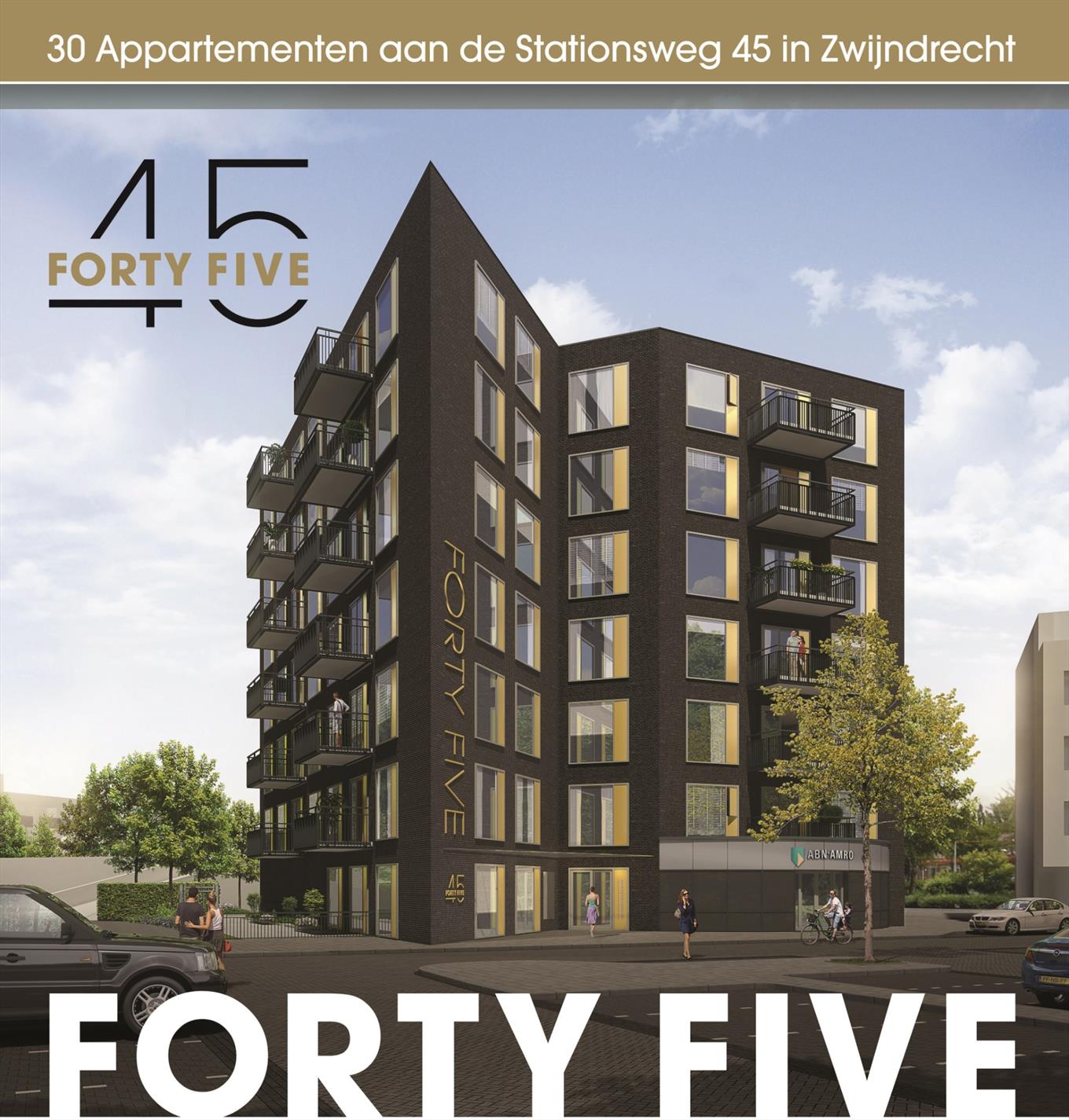 De transformatie van dit voormalige kantoorpand naar 30 appartementen is uniek voor de gemeente Zwijndrecht en inmiddels gestart. 