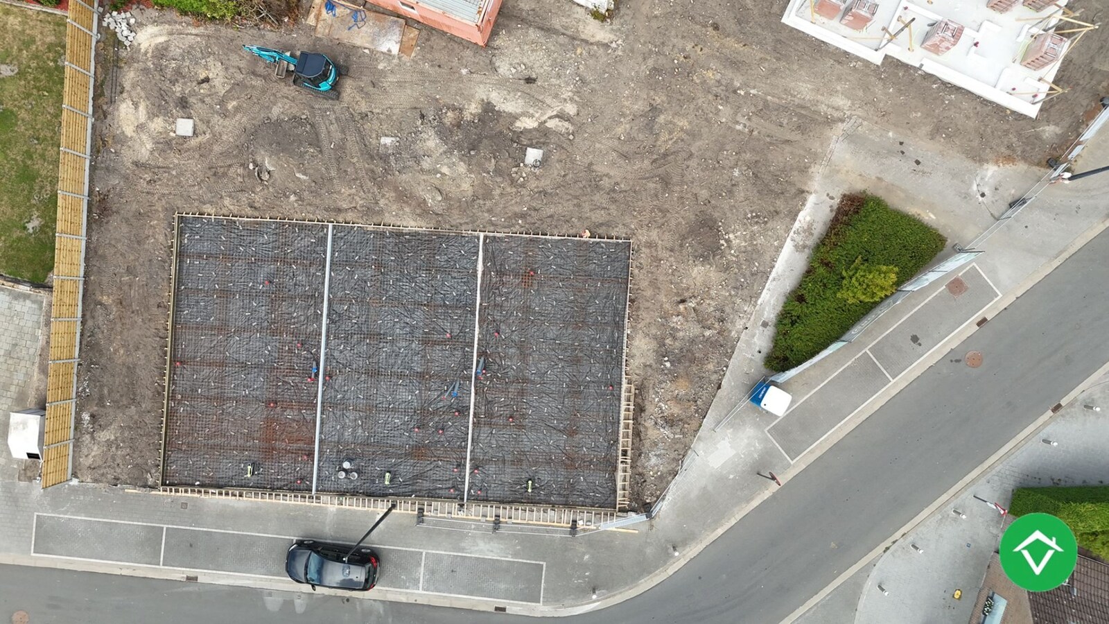Nieuwbouwwoning met 3 slaapkamers en garage en tuin te Koekelare 