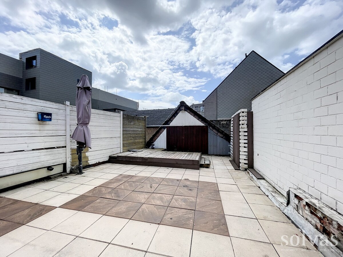 Ruim appartement in het centrum van Maldegem met groot terras 