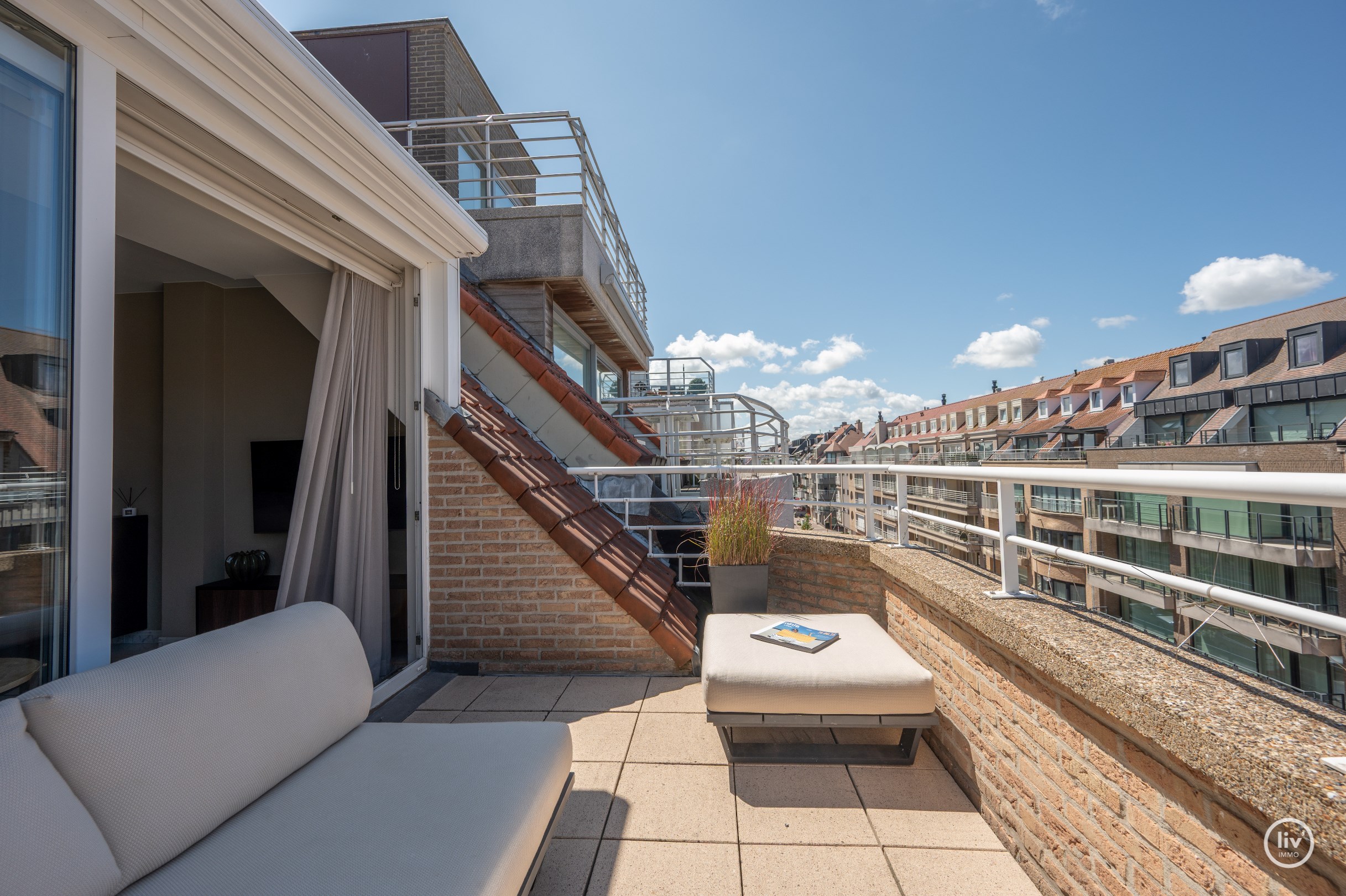Appartement en duplex lumineux avec 2 grandes terrasses situ&#233; dans l&#39;avenue Paul Parmentier. 