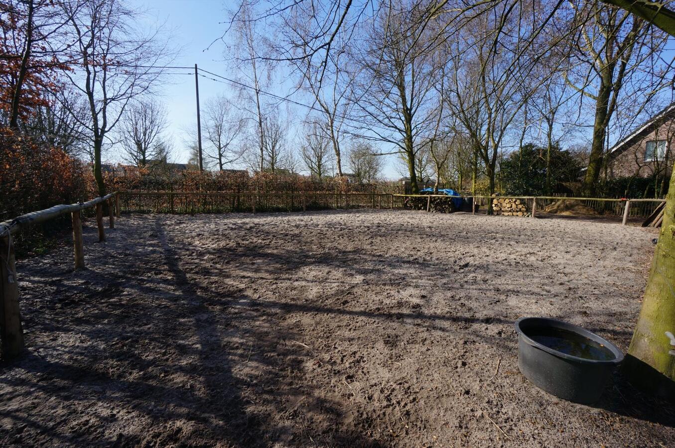 Hoeve met stallen en weide op ca. 1,12 ha te WEELDE 