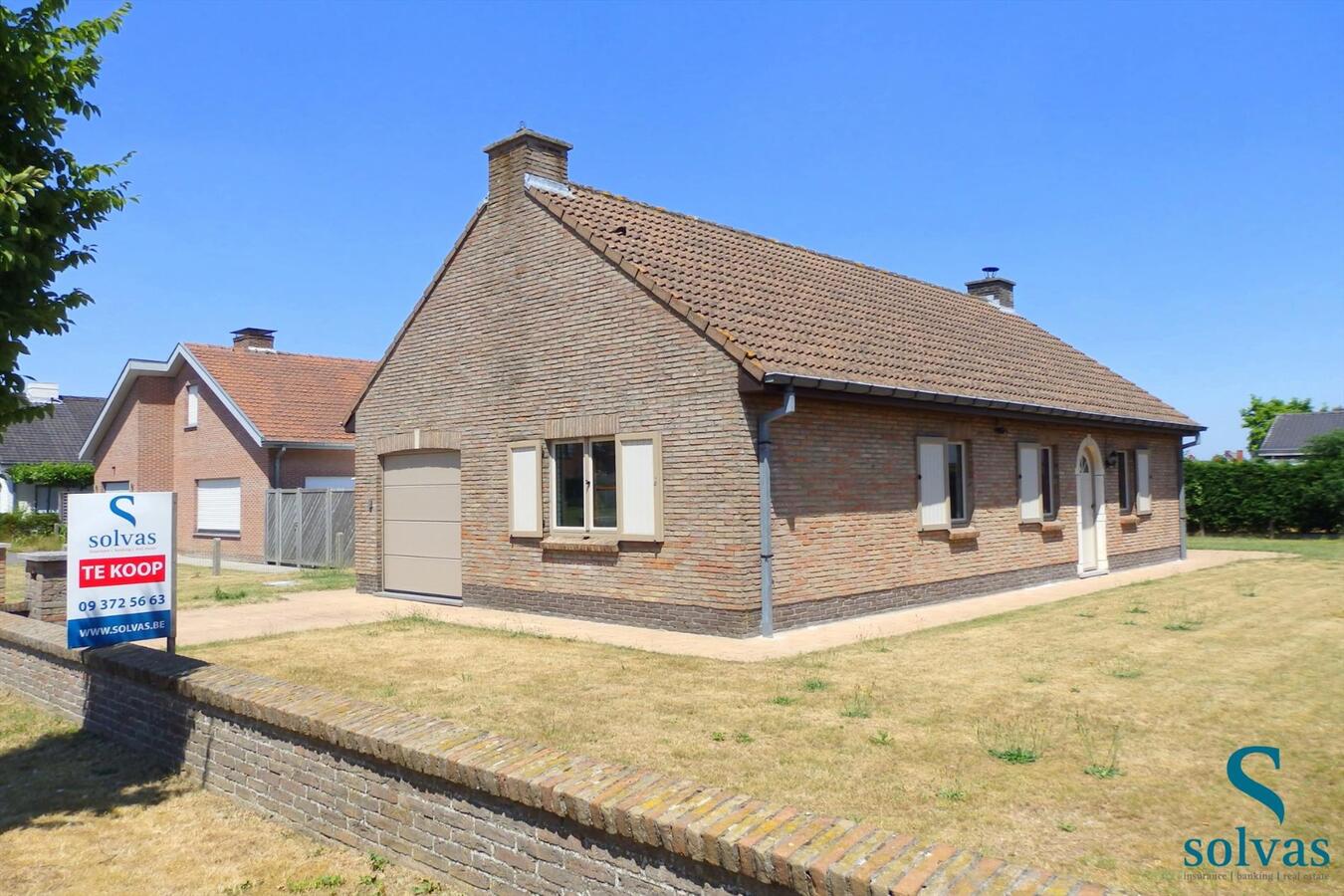 Bungalow met 3 slaapkamers in Zomergem! 