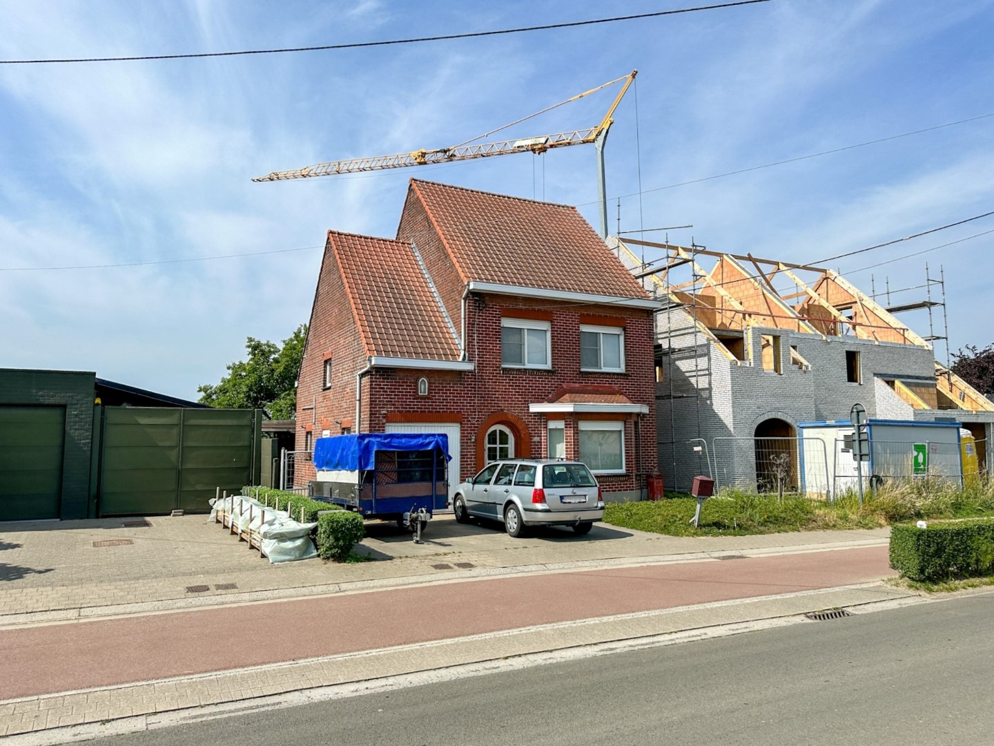 Woning met landelijk zicht, 3/4 slpk, garage, diepe tuin, potentieel! 