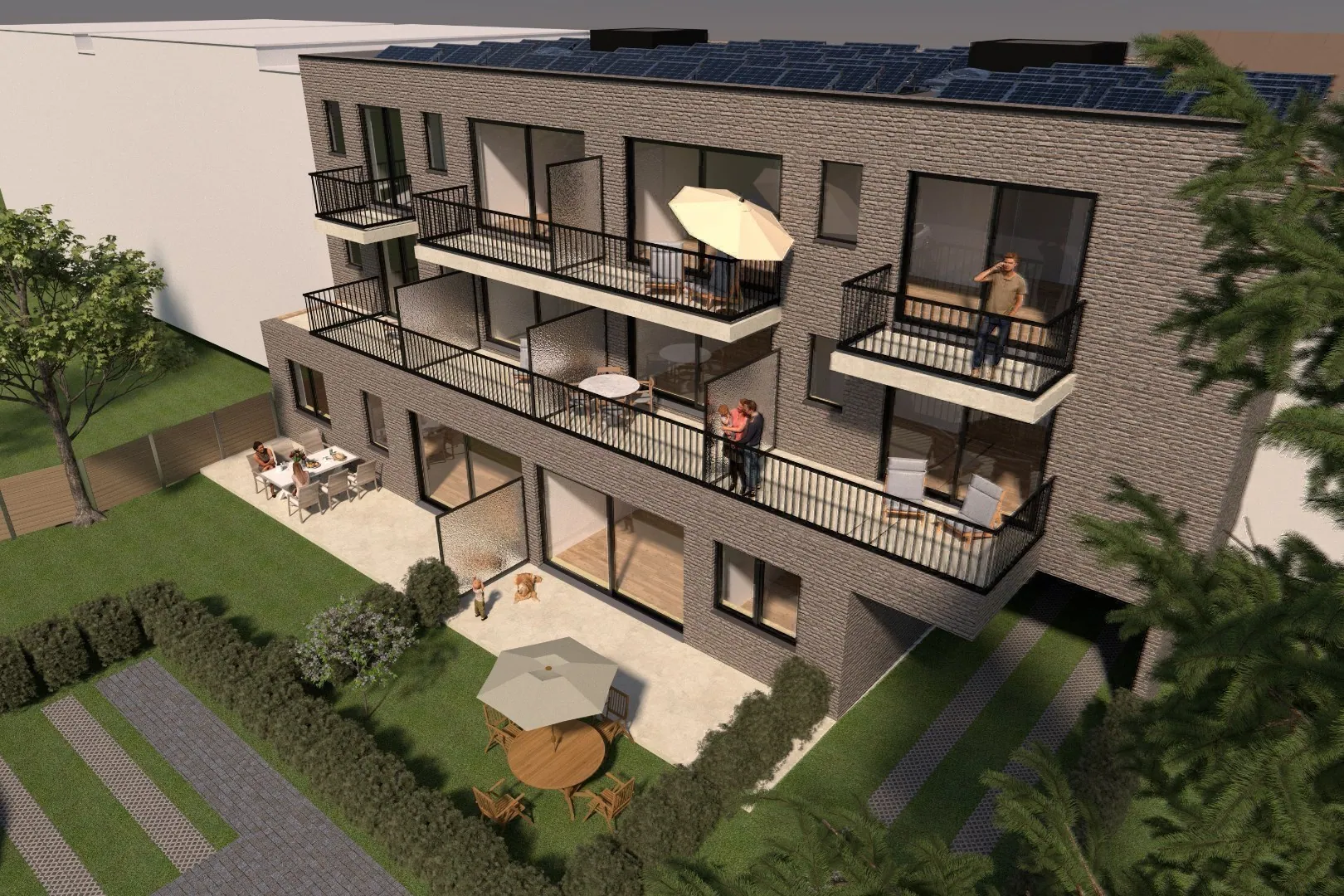 Parkings en Garages in Residentie Victor
