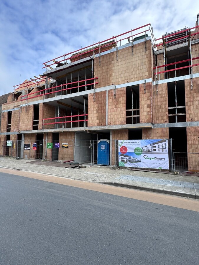 Uniek nieuwbouw appartement met 2 slaapkamers en veel zonlicht te Eernegem 