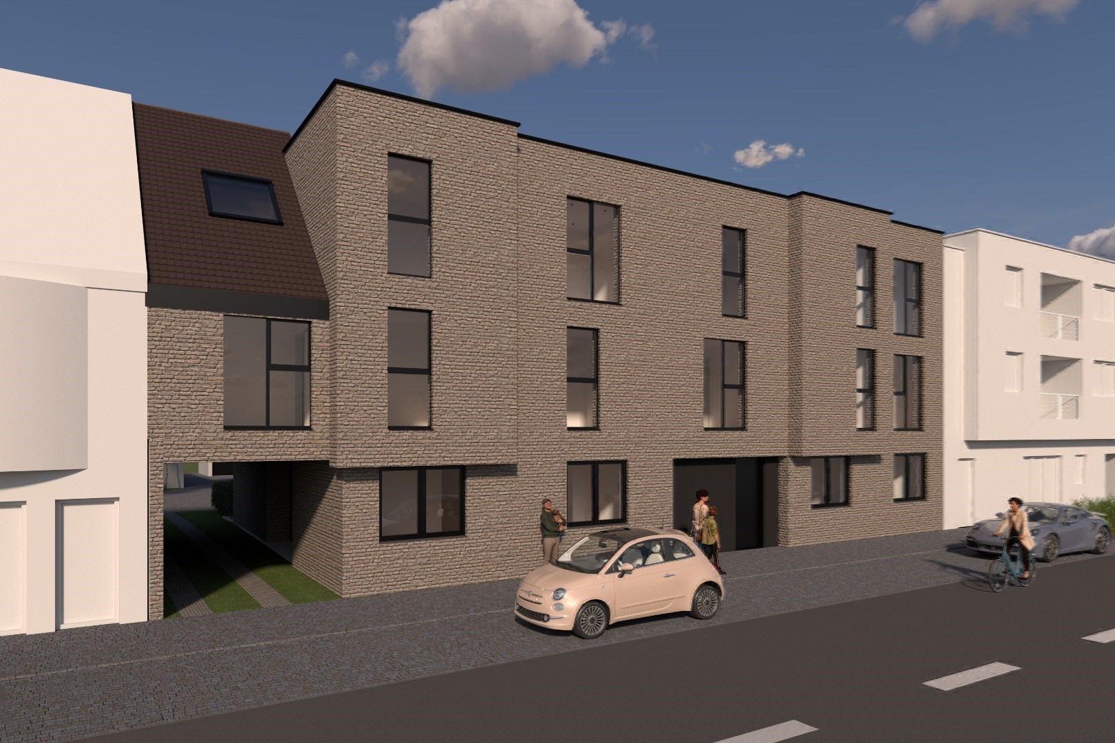 Parkings en Garages in Residentie Victor 