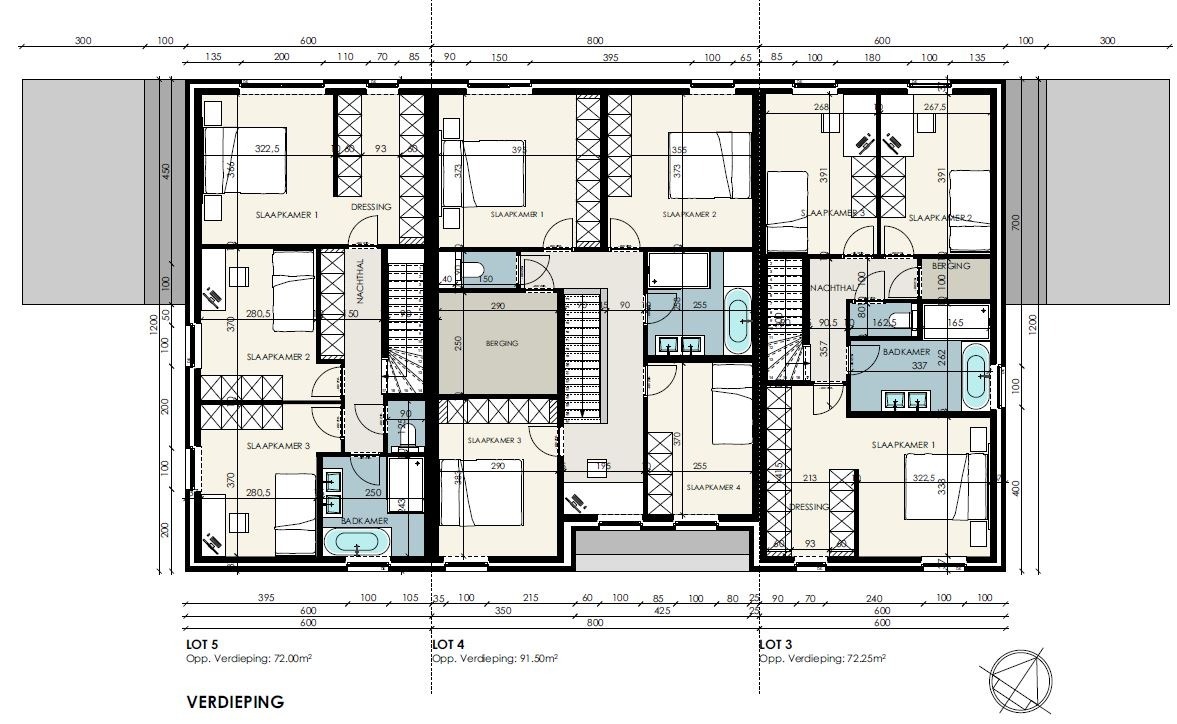 Half-open nieuwbouwwoning met 3 slaapkamers en tuin te Ichtegem 