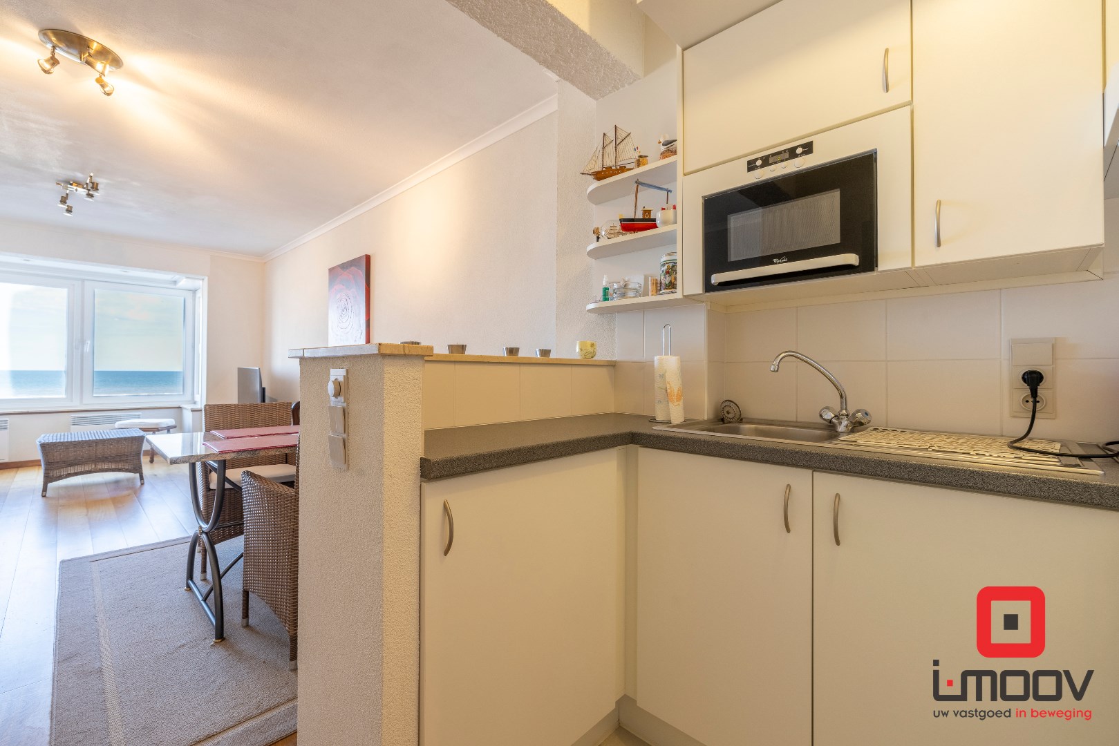 Charmant appartement met prachtig zeezicht in Oostende 