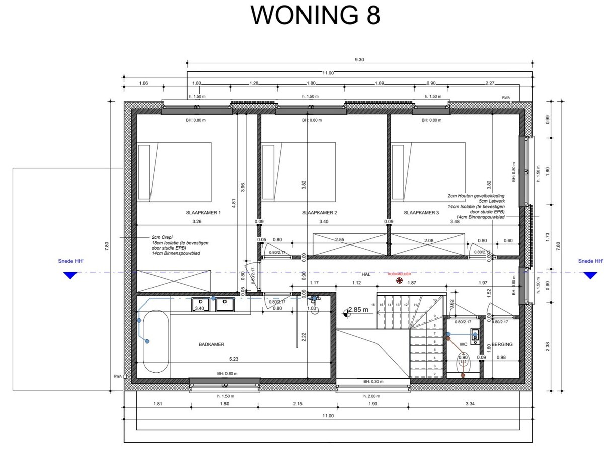 Rustig gelegen alleenstaande nieuwbouwwoning met 3 slaapkamers en prachtig zicht op de velden te Gistel 