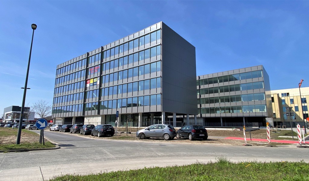 Nieuwbouw kantoren aan The Loop in Gent
