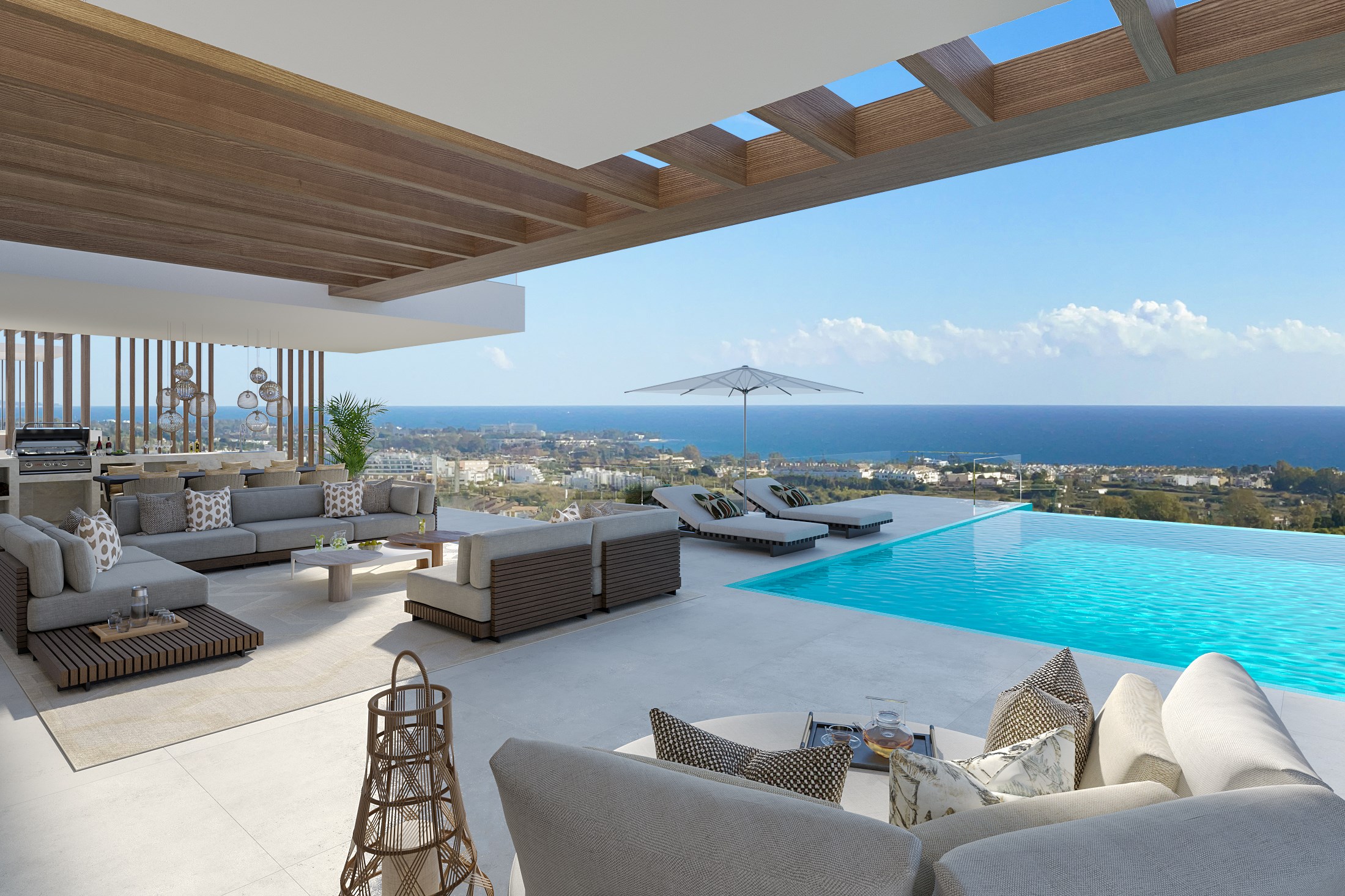 OCYAN Luxury Villas: 12 luxevilla’s met zeezicht bij La Resina Golf Club in Estepona 