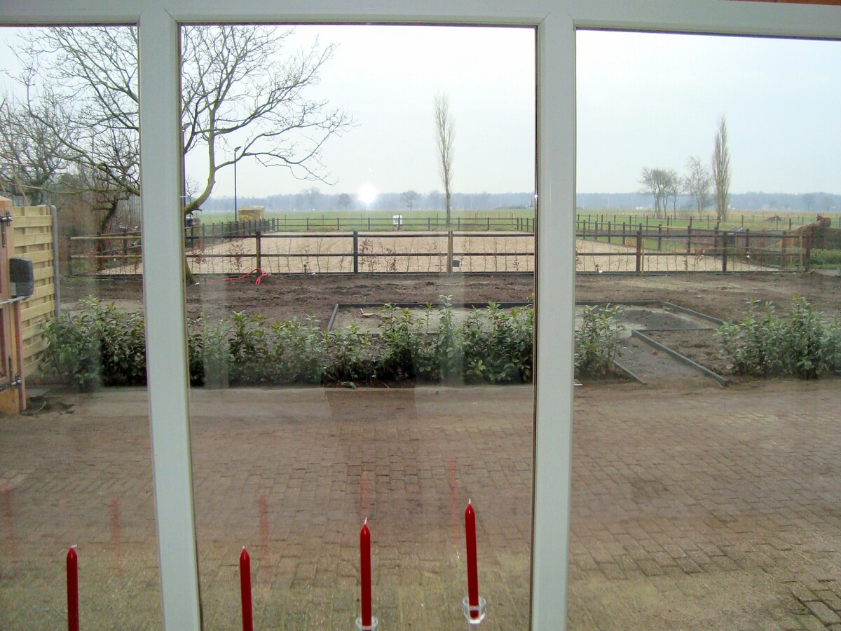 Hoeve met buitenpiste en paardenstallen op ca. 1 ha te Wuustwezel (Antw) 