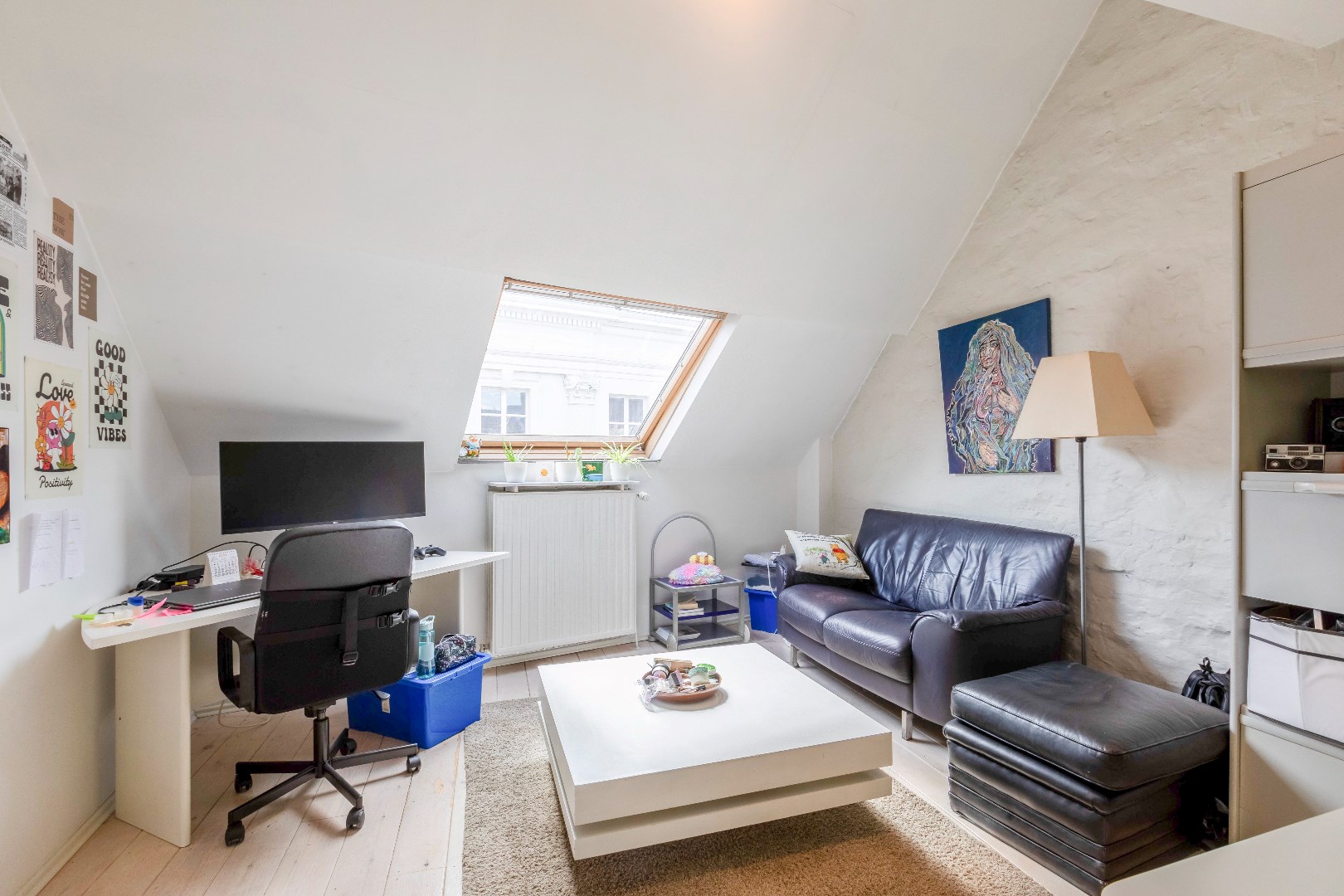 Topper ! Studio met mezzannine en terras in Gent 