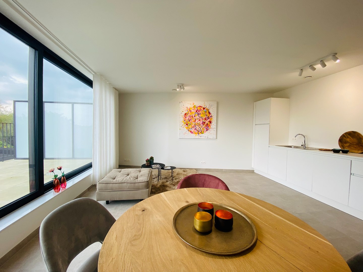 Nieuwbouw (verhuurd) appartement met 2 slaapkamers en groot terras! 