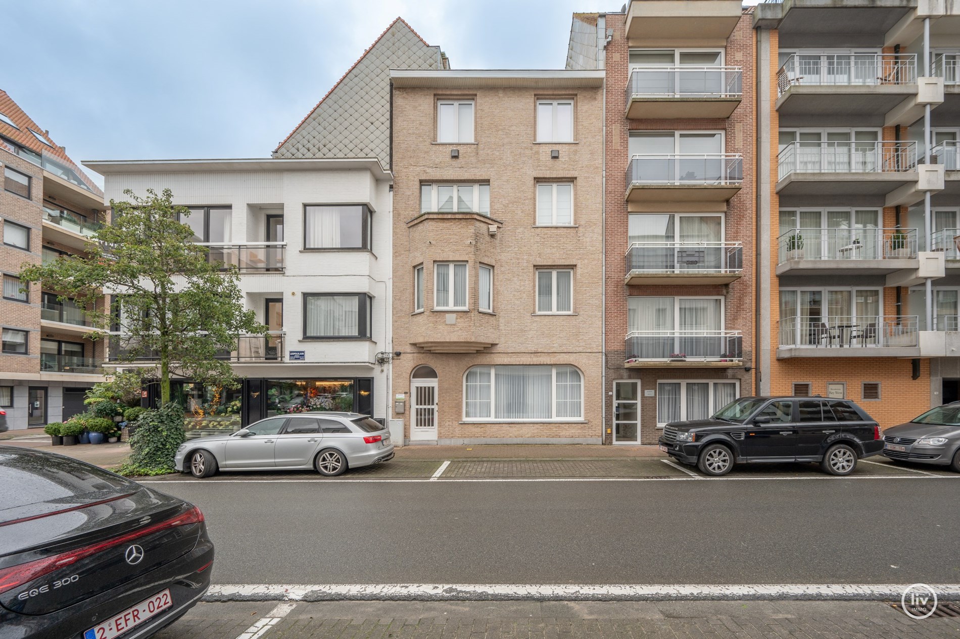 Gezellig appartement met 2 slaapkamers centraal gelegen in de Leopoldlaan te Knokke. 