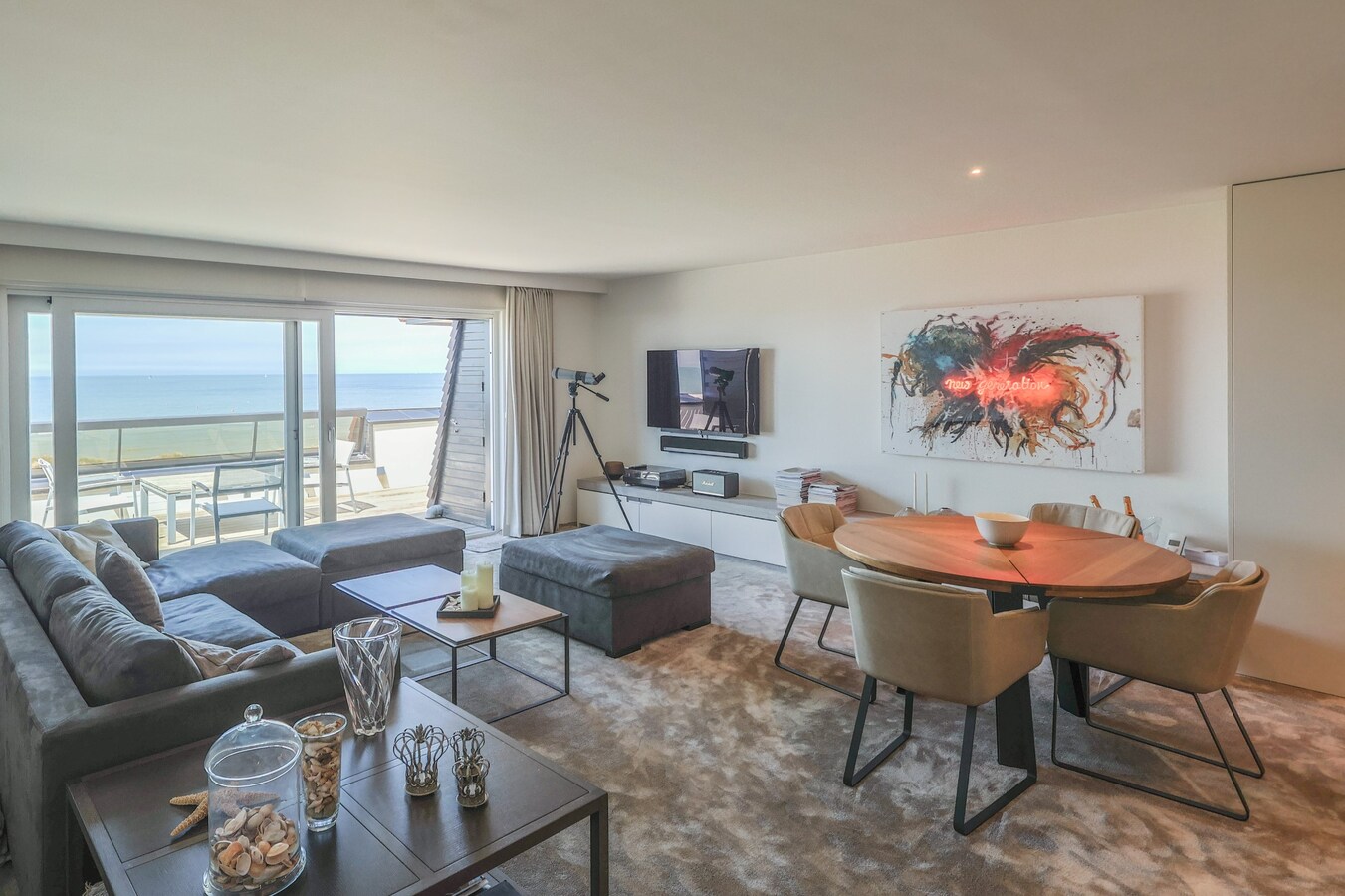 Penthouse exceptionnel avec une vue imprenable sur la mer &#224; vendre &#224; Oostduinkerke - R&#233;sidence Plaza I 