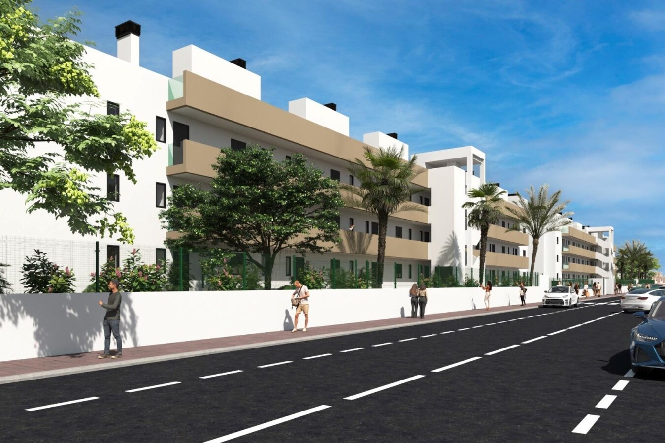NIEUWBOUW WOONCOMPLEX BIJ LA SERENA GOLF, LOS ALCAZARES 