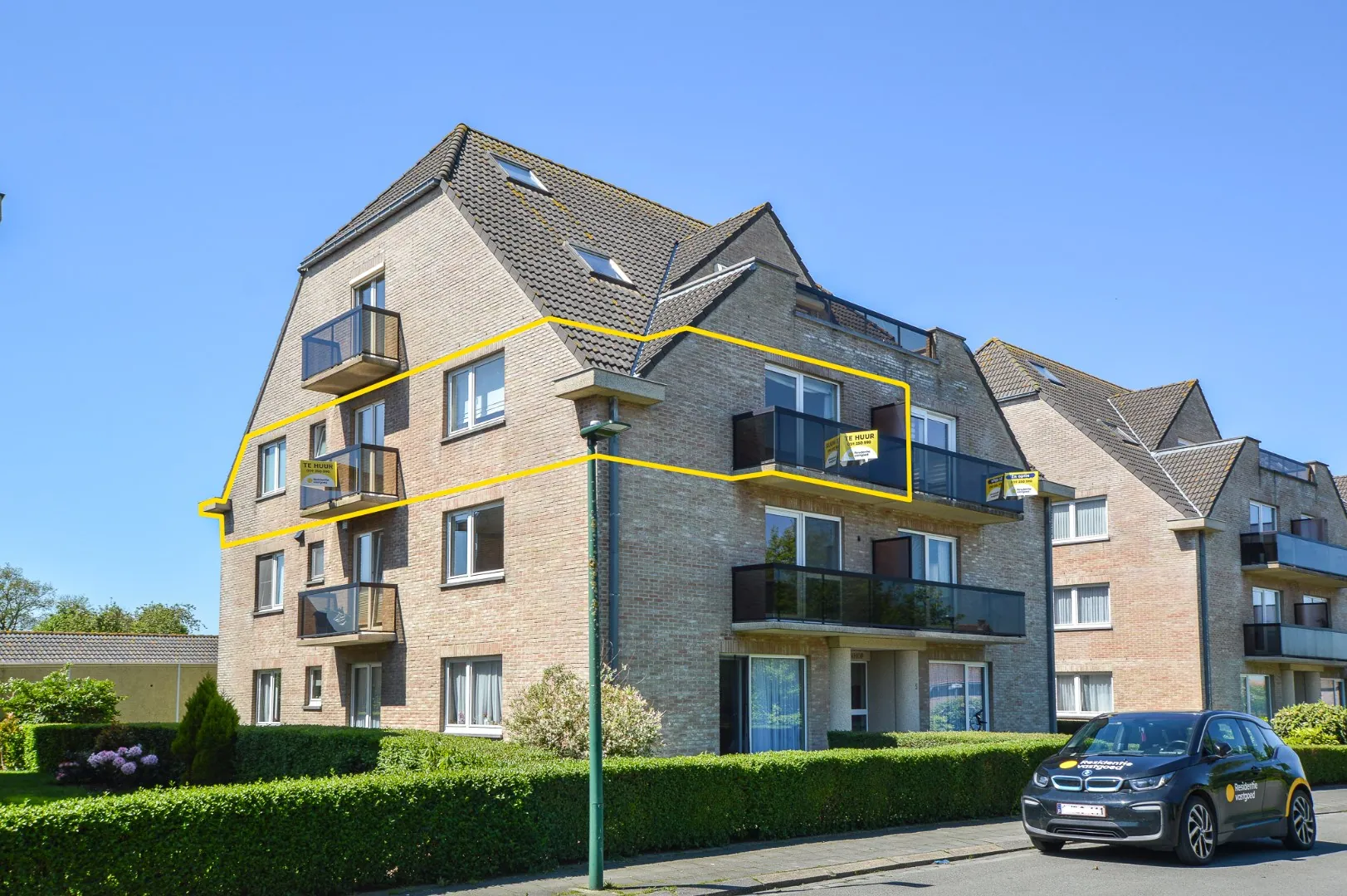 Appartement te huur in Residentie Meulekenhof met 2 slaapkamers inclusief garage