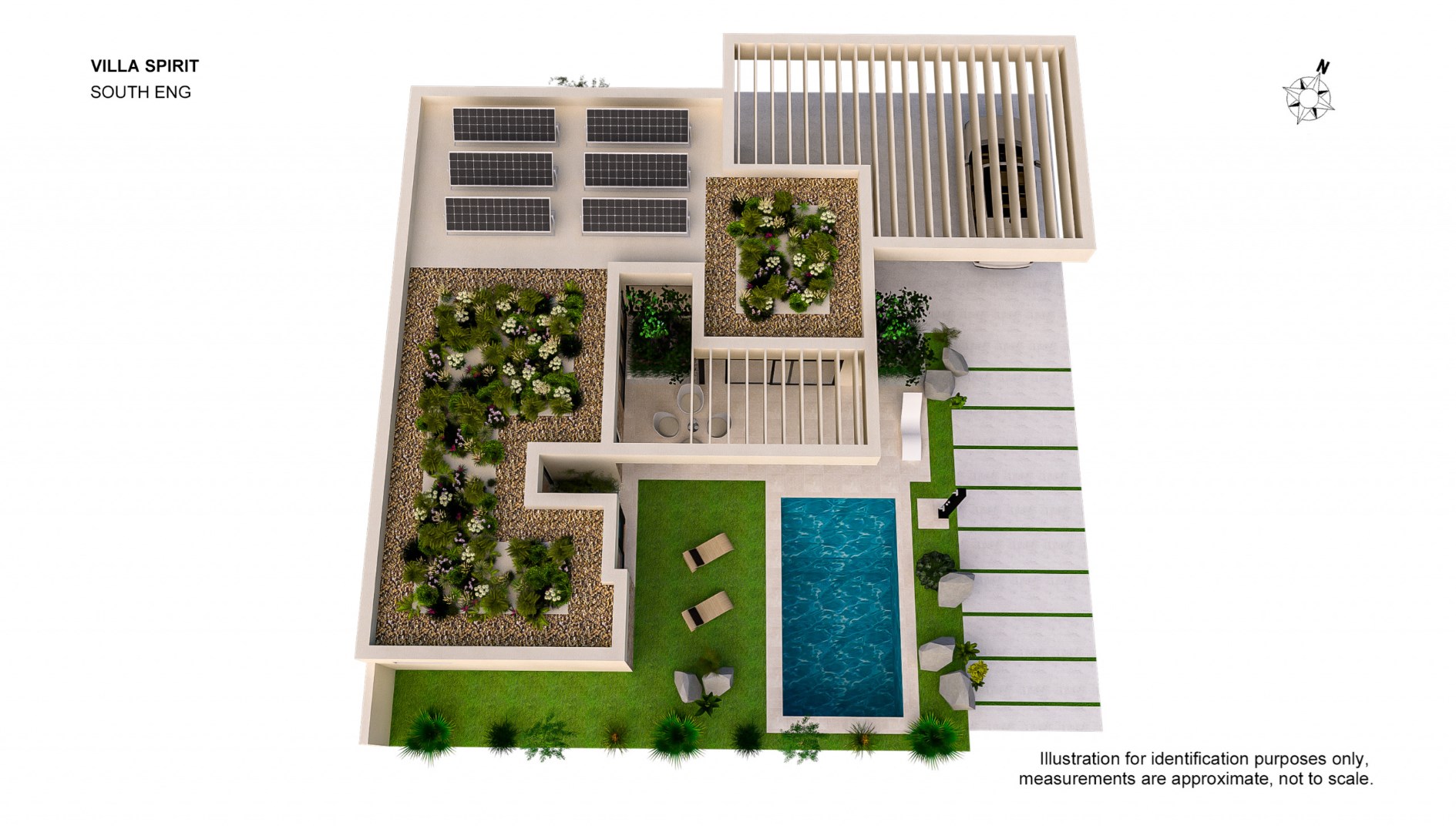 Nieuwbouw eco villa met 2 slaapkamers en priv&#233; zwembad 