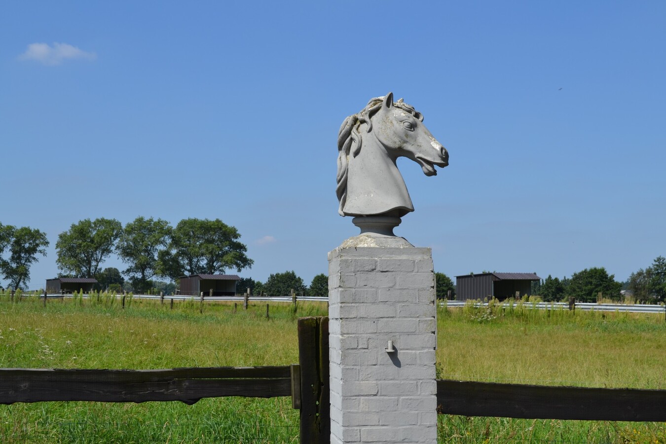 Hoeve met drafbaan op 4,5Ha te Torhout (W-Vl) 