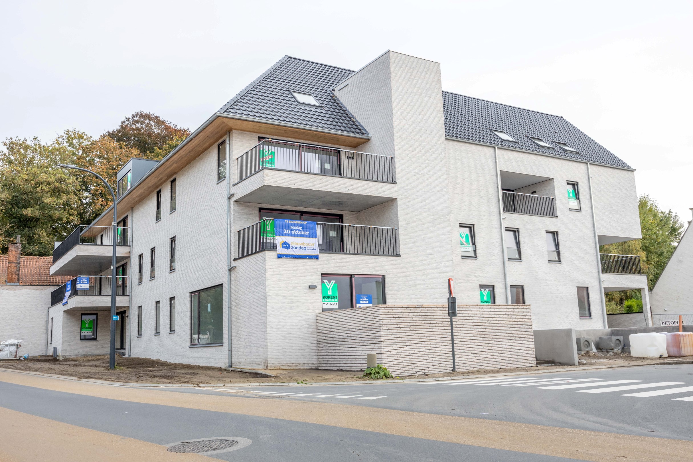 NIEUWBOUWAPPARTEMENT MET RUIM TERRAS 