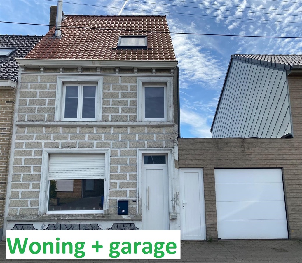 Gerenoveerde woning met garage en tuin te Koekelare 