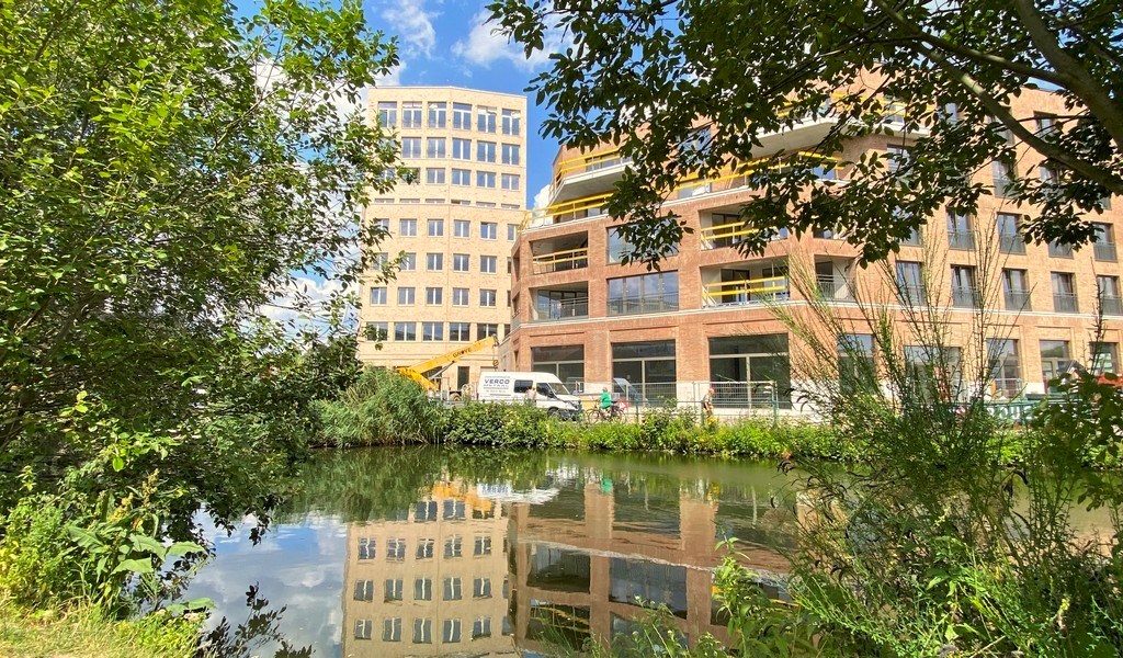 Nieuwbouw kantoren in Keizerpoort in Gent