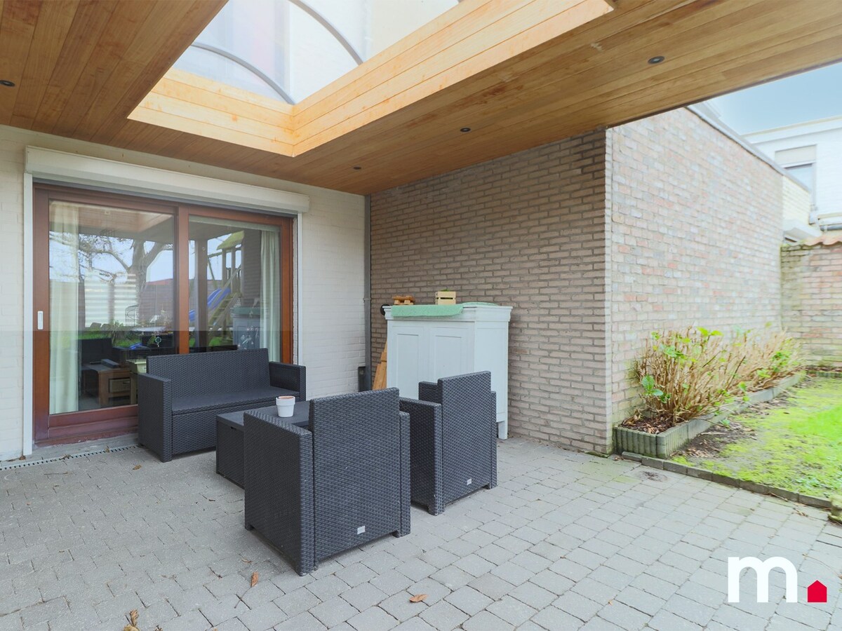 Instapklare woning met 4 slaapkamers te Kuurne met zongerichte tuin! 