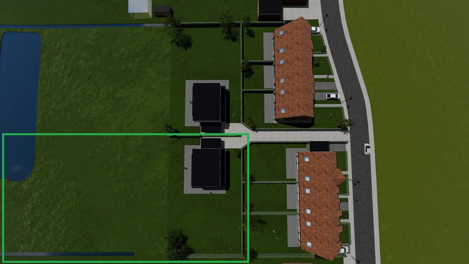 Rustig gelegen nieuwbouwwoning met 3 slaapkamers en prachtig zicht op de velden te Moere 