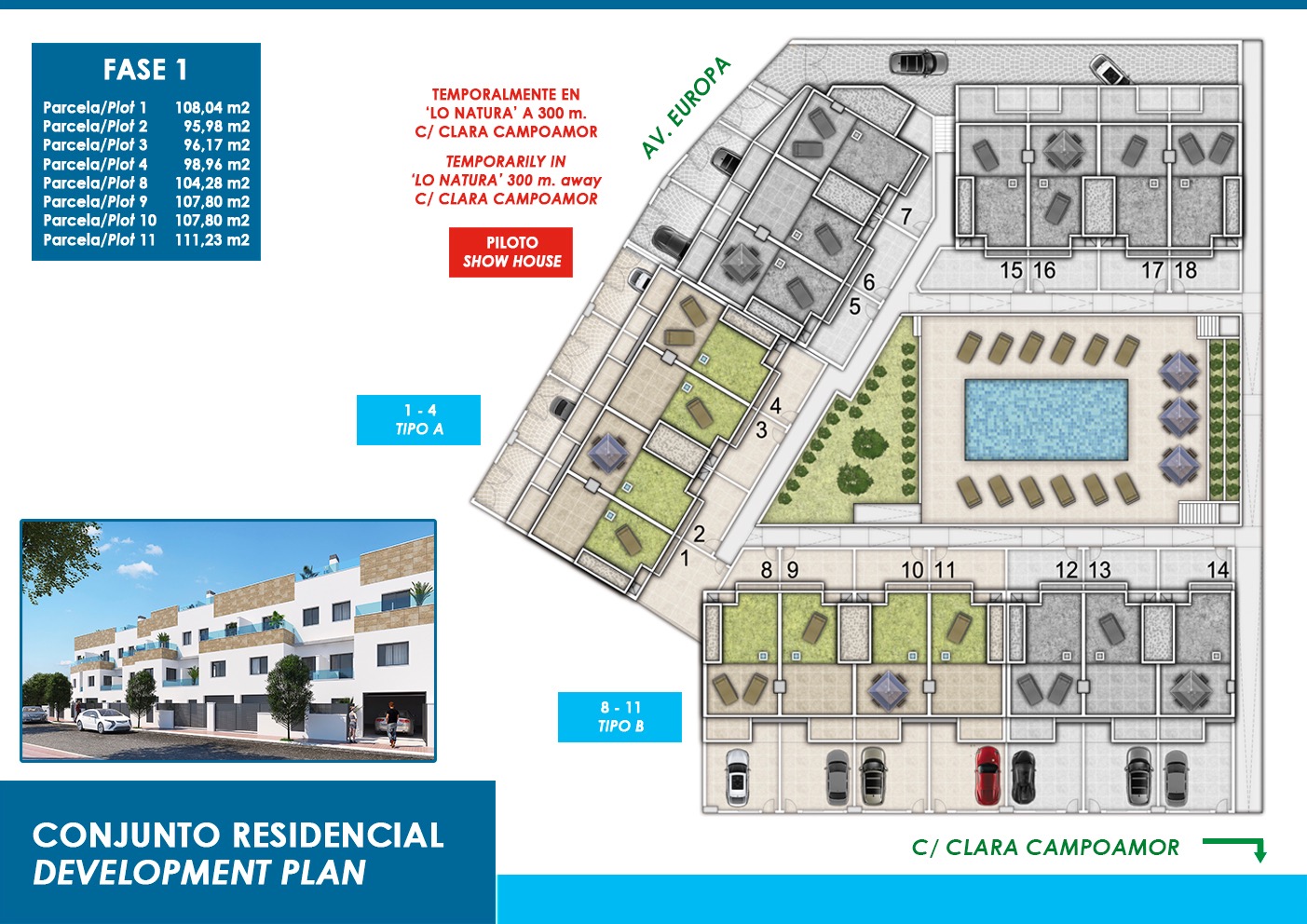 TOPPER!!!!18 nieuwbouwappartementen in het zonnige Bigastro (Costa Blanca) 