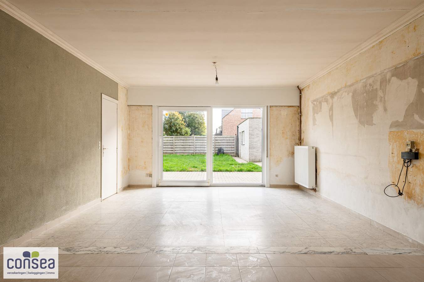 Af te werken gerenoveerde woning 