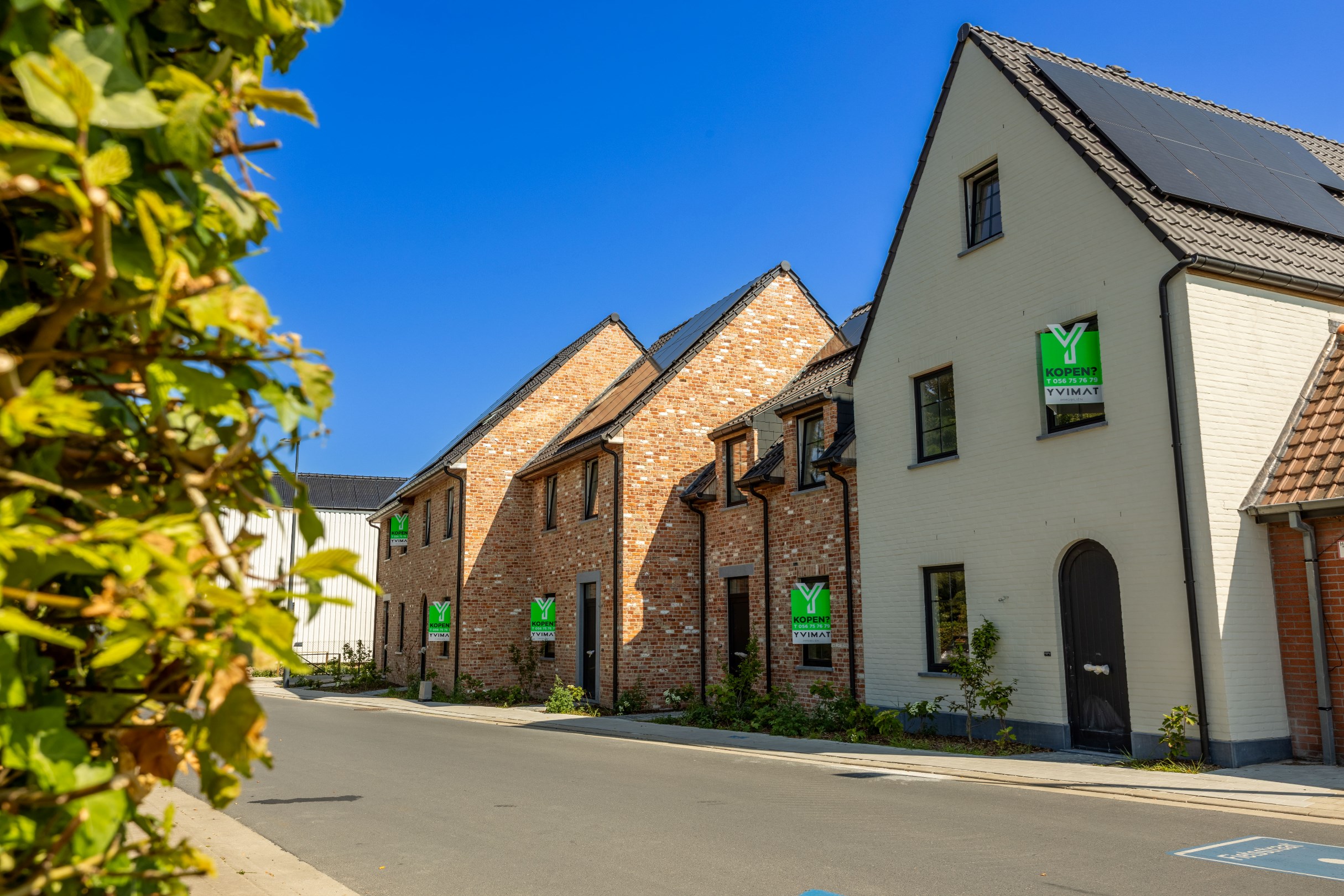 CHARMANTE NIEUWBOUWWONINGEN WOONERF GULDEN SPOREN 