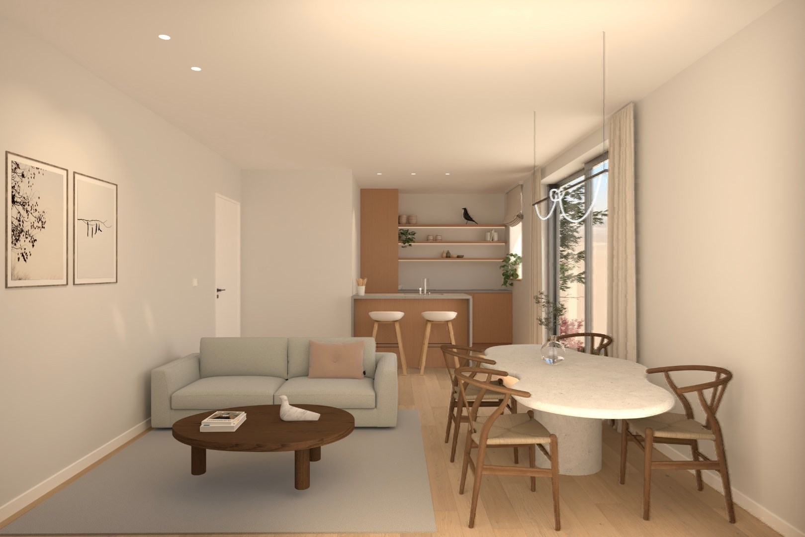 Parkings en Garages in Residentie Victor 