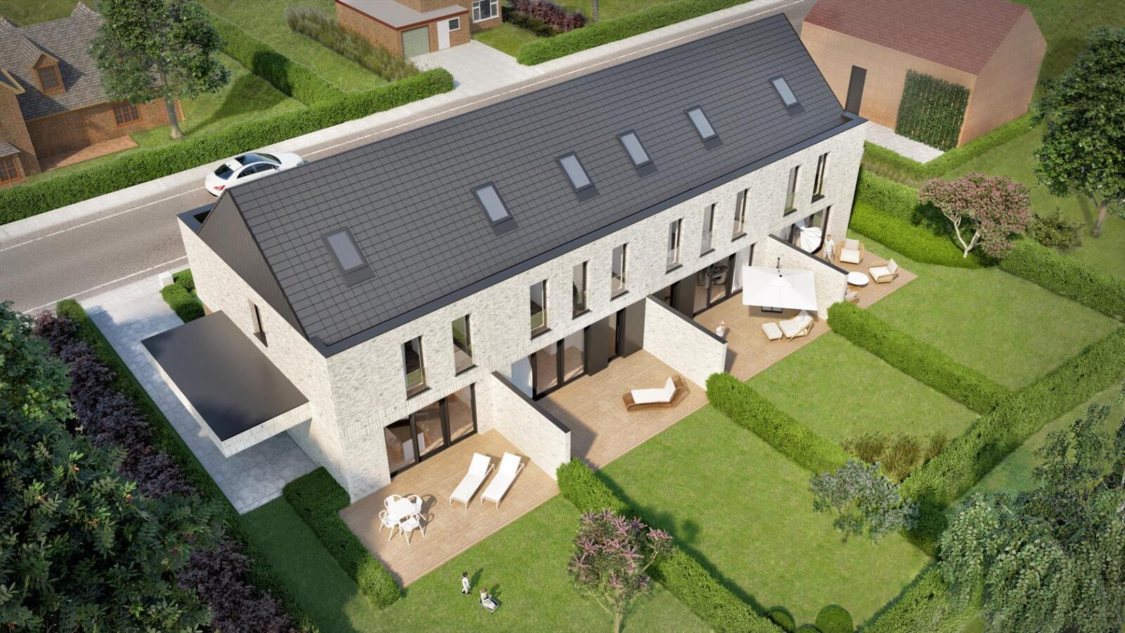 Half-open nieuwbouwwoning op sublieme ligging 