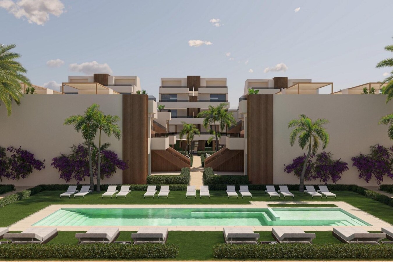 Nieuwbouwappartementen, bungalows en villa&#39;s in Condado de Alhama Golf Resort, Murcia 