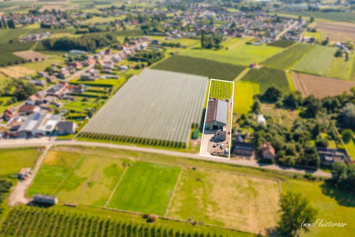 Terrain &#224; b&#226;tir avec entrep&#244;t d&#39;environ 54 ares &#224; Herk-de-Stad 